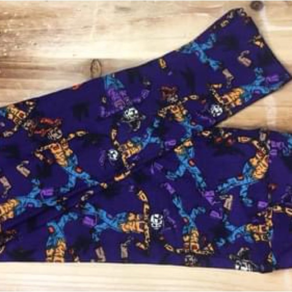 LuLaRoe kids small-med 2-8 Halloween leggings